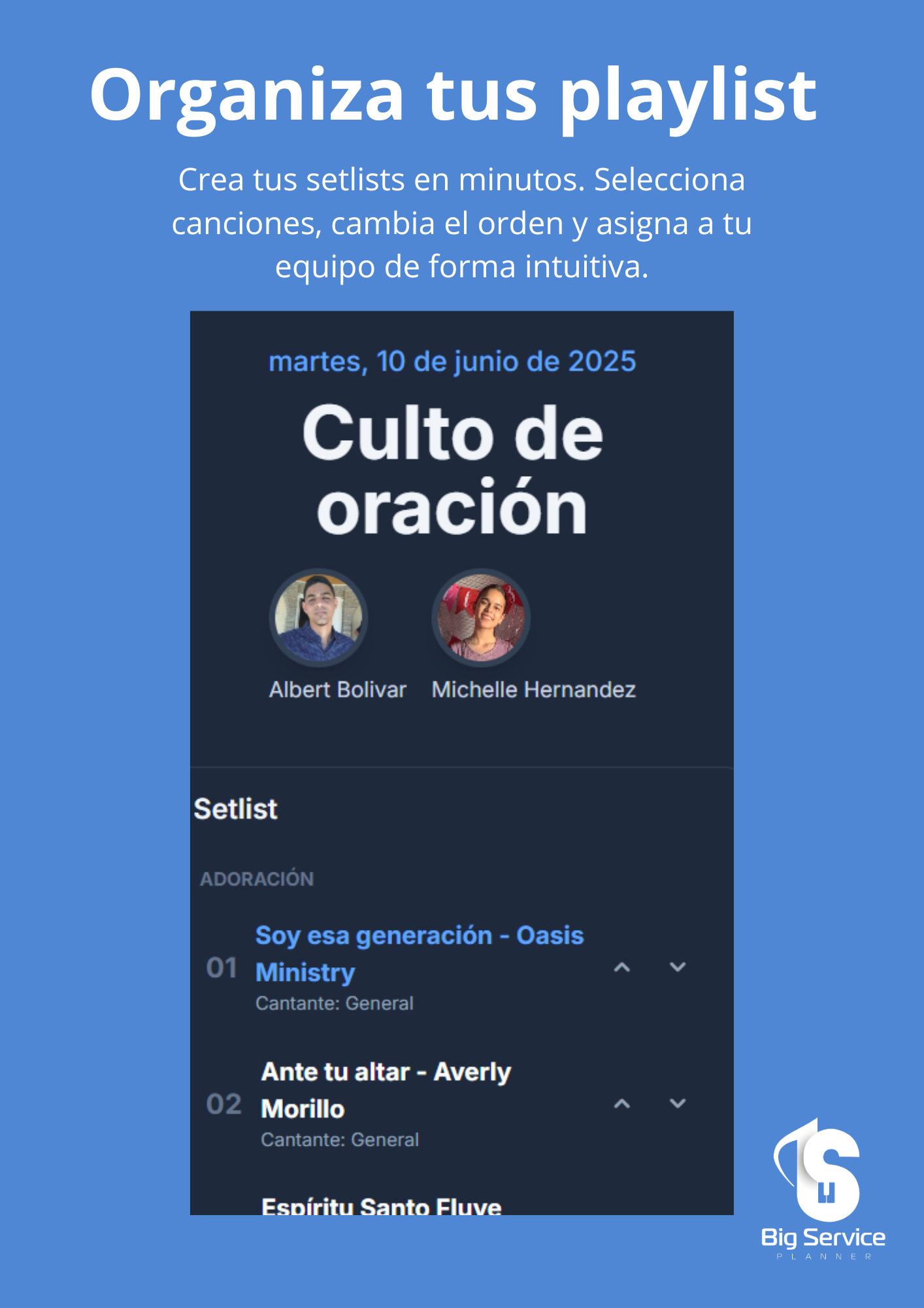 Paso a paso para agregar cantante